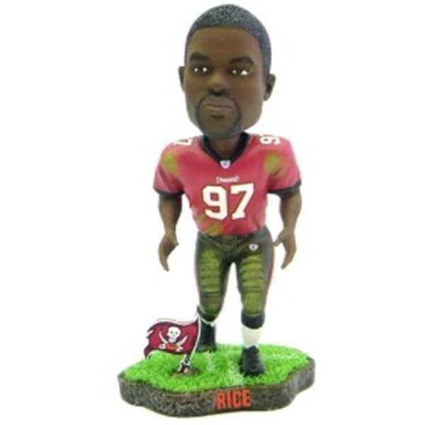 Caseys Tampa Bay Buccaneers Simeon Rice Game Worn Forever Collectibles Bobblehead 8132909903 - main